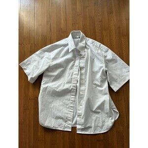JW Anderson JWA x Uniqlo White Quarter Sleeve Dress Shirt - Women's Small